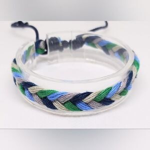 Men's‎ bracelet braided rope new e41